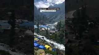 Chandanwari Kashmir - Basecamp for Amarnath Yatris  #Shorts #Amarnath #Amarnathyatra #Shortsvideo