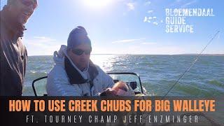 How To Use Creek Chubs for Big Walleye - With Tournament Champ Jeff Enzminger