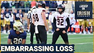 Notre Dame STUNNED by Northern Illinois 16-14 | INSTANT REACTION