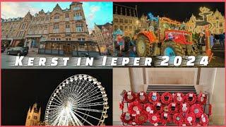 Review Kerstmarkt Ieper met Kerststoet van Tractoren 2024