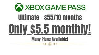 Buy Xbox Game Pass Ultimate On Your Own Mail for Cheap!