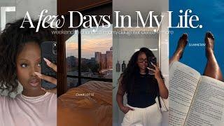 VLOG  a few days in Charlotte, what I wore, quality time + so much more!