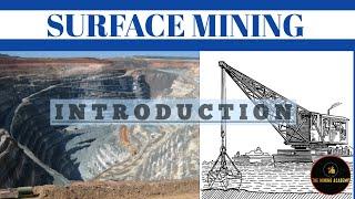 Surface Mining - 1.1 Introduction