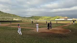 2023-2-21-Matthew Airhart #12 - 2023 OF - 2 Hits - Triple center 2RBIs, Single right RBI