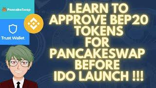 EASILY APPROVE BEP20 TOKENS ON PANCAKESWAP BEFORE IDO LAUNCH TO SELL TOKENS FIRST #crypto