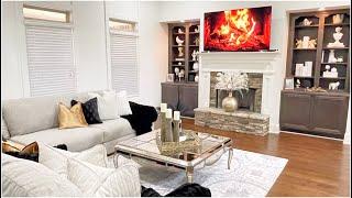 Living Room Refresh |  After Christmas Decorating Ideas | How to Decorate With Black Decor |