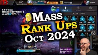 Mass Rank Up - post 50,000 Crystal Cleanup