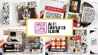 Week In The Life™ Scrapbook | Ali's Completed Album