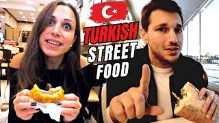 BEST TURKISH STREET FOOD TOUR in ISTANBUL TURKIYE | WHAT DO TURKISH PEOPLE EAT