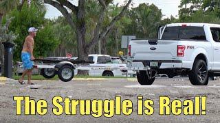 The Struggle At The Ramp Is Real! | Boynton Beach | Broncos Guru | Wavy Boats