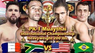 Farshad Derekeh vs Sweden Muaythai Champion