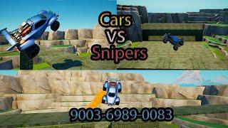 Cars VS Snipers Official Trailer #fortnite #creative #island #fncreate #fncreative