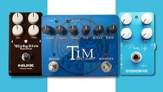 PAUL C. Tim V3 Vs NUX Sixty Five Overdrive Vs Caline Pure Sky