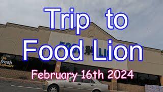 Trip to Food Lion February 16th 2024 cornbread turning himself in for shoplifting 