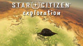 Star Citizen Relaxing Longplay - Exploring Hurston's Most Vivid Biome (No Commentary)