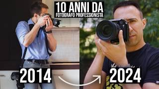 10 LEZIONI che HO IMPARATO in 10 ANNI da FOTOGRAFO PROFESSIONISTA