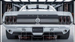 2025 Ford Mustang Bullitt – The Future of Muscle Cars!