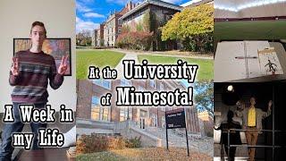 A week in my life at the University of Minnesota!