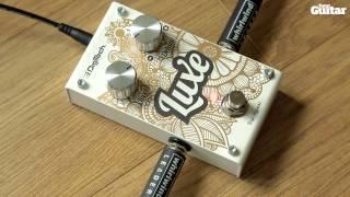 DigiTech Luxe anti-chorus guitar effects pedal demo