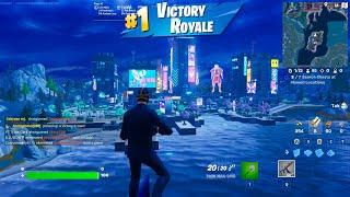 Solo (Chapter 4 Season 2) Fortnite Gameplay Win