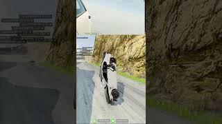 СПУСК С ГОРЫ БЕЗ ТОРМОЗОВ В BEAM NG DRIVE