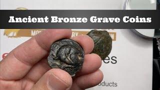 Ancient Bronze Grave Coins