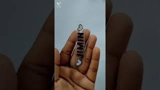 DIY BTS Keychain