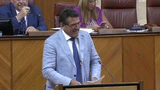 Tensión en el Parlamento andaluz entre Vox y Psoe