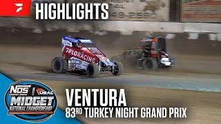 𝑯𝑰𝑮𝑯𝑳𝑰𝑮𝑯𝑻𝑺: USAC NOS Energy Drink National Midgets | Ventura Raceway | Turkey Night GP | 11-30-2024