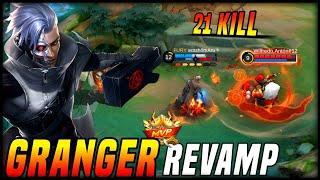 Finally New Granger Revamp Gold Lane | Build Top Global Granger Gameplay" Mlbb