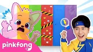  Surprise Magic Lockers |  Learn Colors | Super Solver Sammy | Pinkfong Baby Shark Kids Song