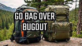 Ditch Your Bugout Bag – Why a Go Bag is the Better Choice