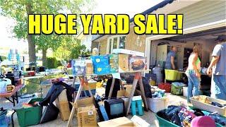 Ep309: CAN WE FIND ANY ANTIQUES AT THIS HUGE GARAGE SALE!?  