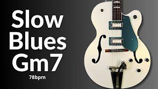 Classic Slow Blues Guitar Backing Track in G Minor l Relaxing & Smooth Jam Session