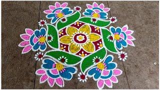 Pongal Special Rangoli Design 2025/ Margazhi / Rangoli / Kolam / Muggulu / New / Sashti Pooja / Easy