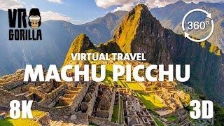 360 VR Tour of Machu Picchu (short) in Peru 'Wonder of the World' - Virtual Travel - 8K 360 3D