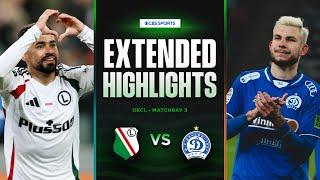 Legia Warszawa vs. Dinamo Minsk: Extended Highlights | UECL League Phase MD 3 | CBS Sports Golazo