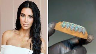 Kim Kardashian REVEALS New Opal Birthstone Grill! (MUST SEE)