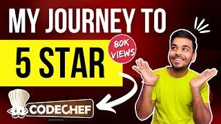 My Journey to 5 Star at CODECHEF | RoadMap for CP | Resources | Tips | How to increase Ratings 