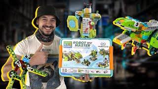 ПАПА РОБ - РОБОТ МАСТЕР! РАСПАКОВКА КОНСТРУКТОРА MAKERZOID ROBOT MASTER! УСТРОЙ БИТВУ ИЗ 200 РОБОТОВ