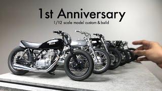 1st Anniversary. "1/12 scale model custom & build"