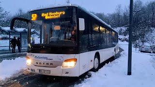 Mitfahrt Buslinie 57: Im Schnee auf den großen Feldberg