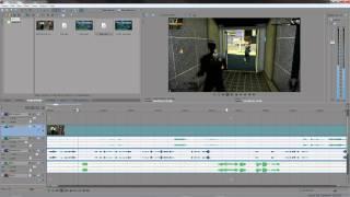 How to sync up audio in Sony Vegas Movie Studio HD 11