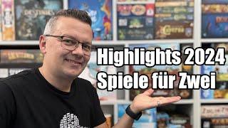 10 Spiele für zwei Personen  - Spiele Highlights 2024