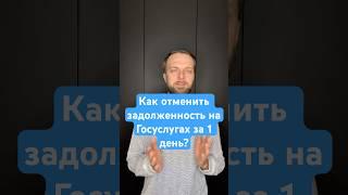 Как отменить задолженность на госуслугах?! #долги #приставы #списатькредиты #списатьдолги #фссп