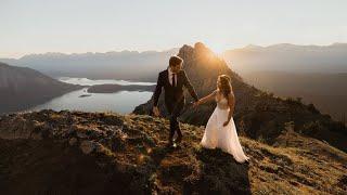 Hiking Elopement Experience in the Canadian Rocky Mountains