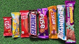 Munch max vs Bounty vs 5star vs Fuse vs Snickers vs KitKat vs American cow vs KitKat