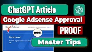 How I Got Google AdSense Approval in 2023 - My Secret Revealed | AdSense Approval Trick