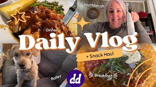 Vlog | Day in the Life of a Weight Watcher | Aldi and Snack Haul | MarchPower Electric Toothbrush