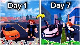 I Spent a Week in Roblox Jailbreak